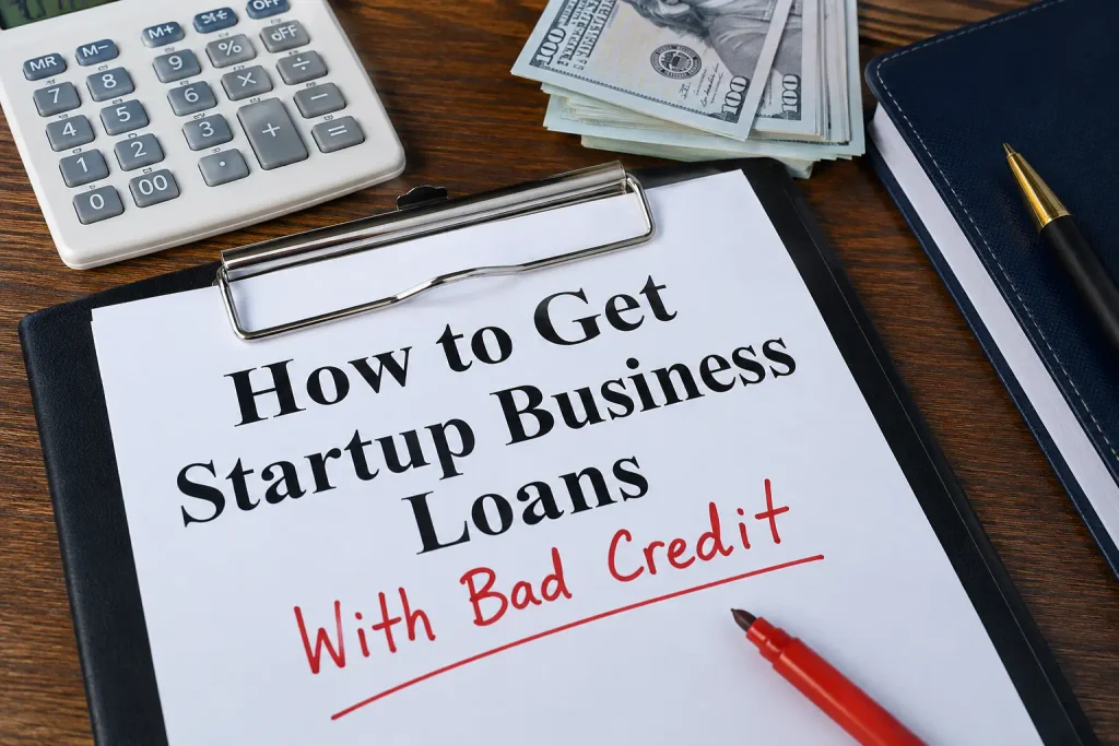 How to Get Startup Business Loans With Bad Credit